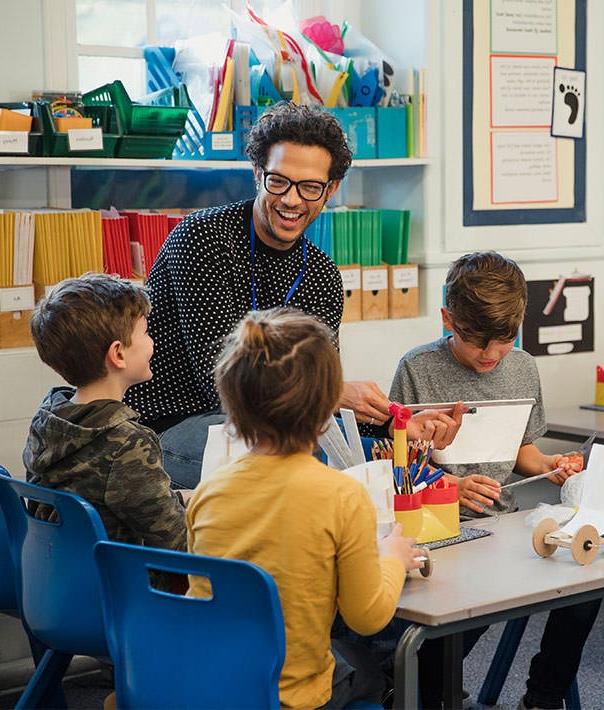 Instructor with Students